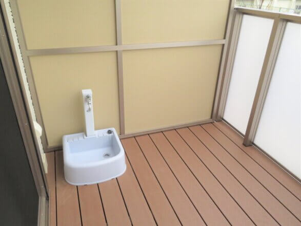 テラスです。